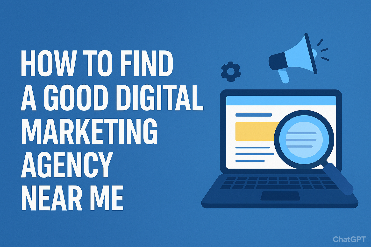 How to find a good digital marketing agency near me